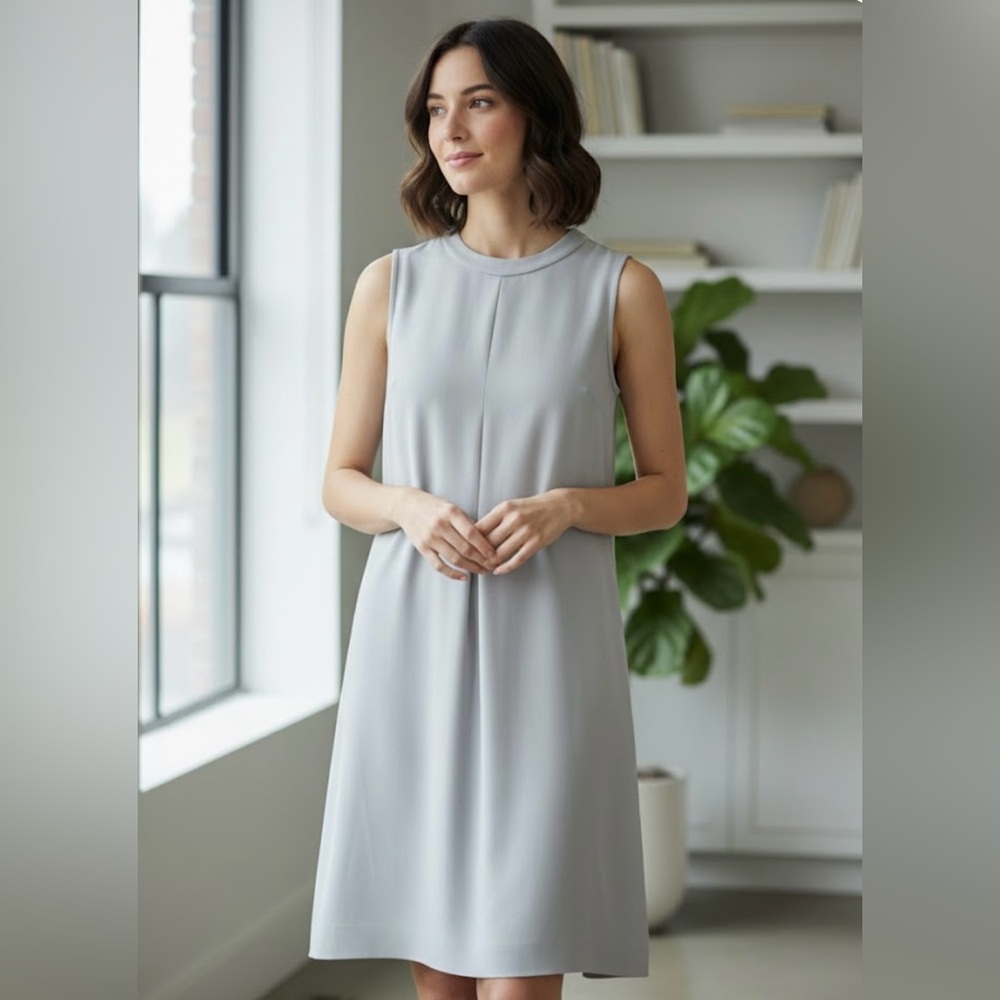 MaxMara Shift Dress pale blue size 4